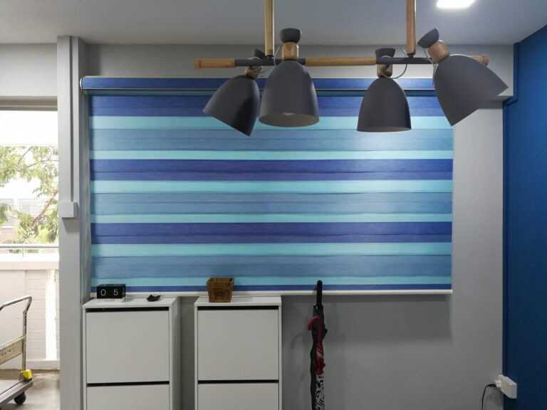 Combi Blinds in Living Room (Closed)