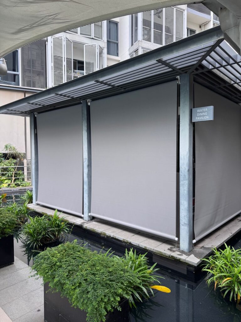 Heavy Duty Outdoor Roller Blinds In Singapore